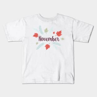 November Kids T-Shirt